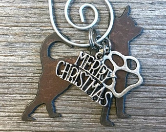 Chihuahua Ornament | Dog Ornament | Chihuahua Christmas Ornament | Chihuahua Gift for Pet Loss Pet Memorial | Dog Gift Idea | Dog Mom Gift