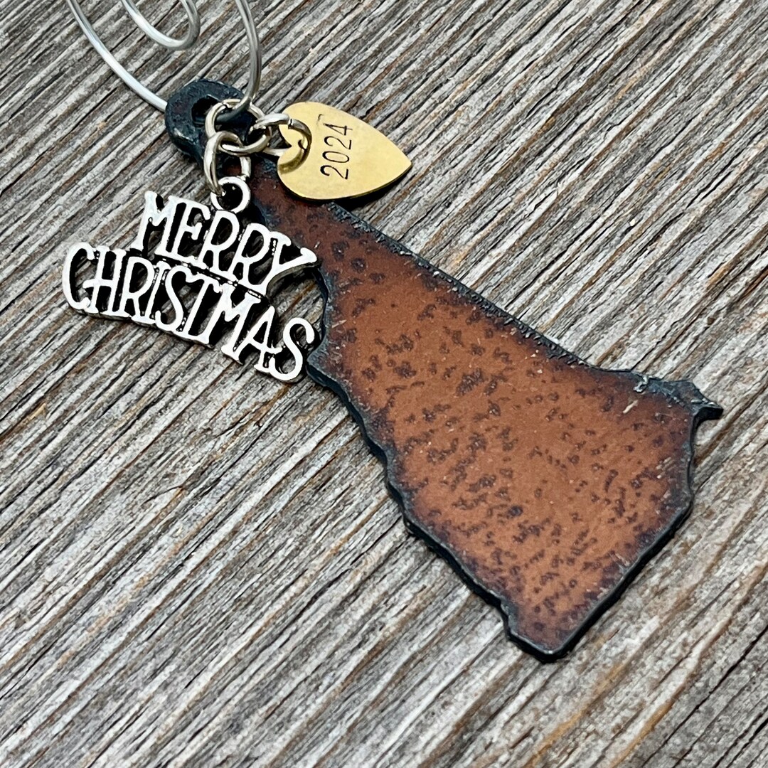 2024 NEW HAMPSHIRE Christmas Ornament New Hampshire Gift New Hampshire