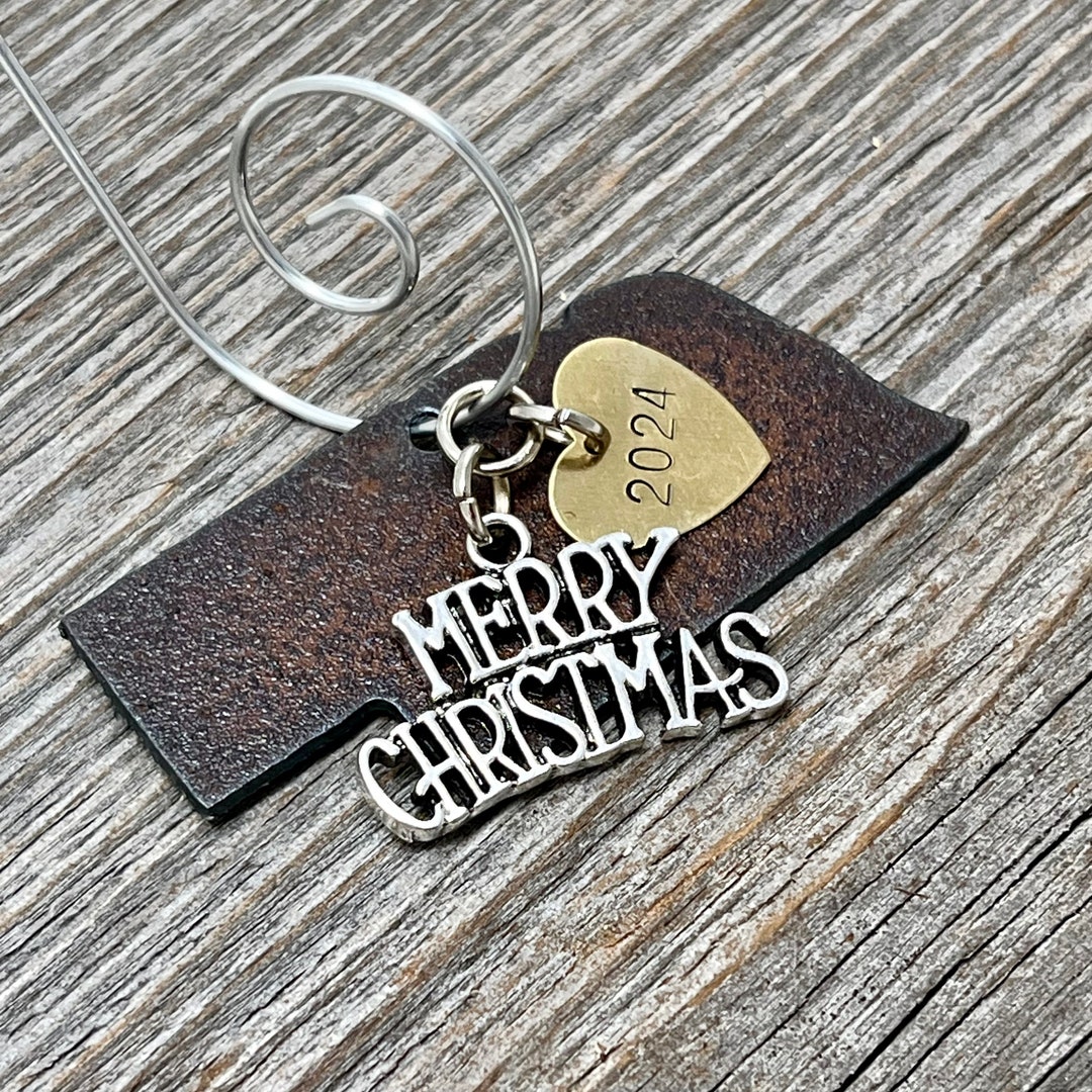2024 NEBRASKA Christmas Ornament Nebraska Gift New Jersey Souvenir NEBRASKA Ornament Custom