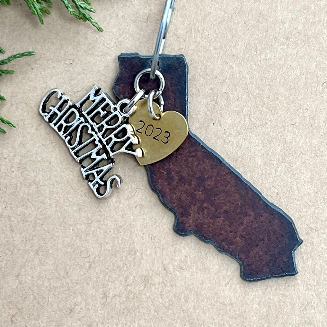 2023 CALIFORNIA Christmas Ornament California Gift California Souvenir