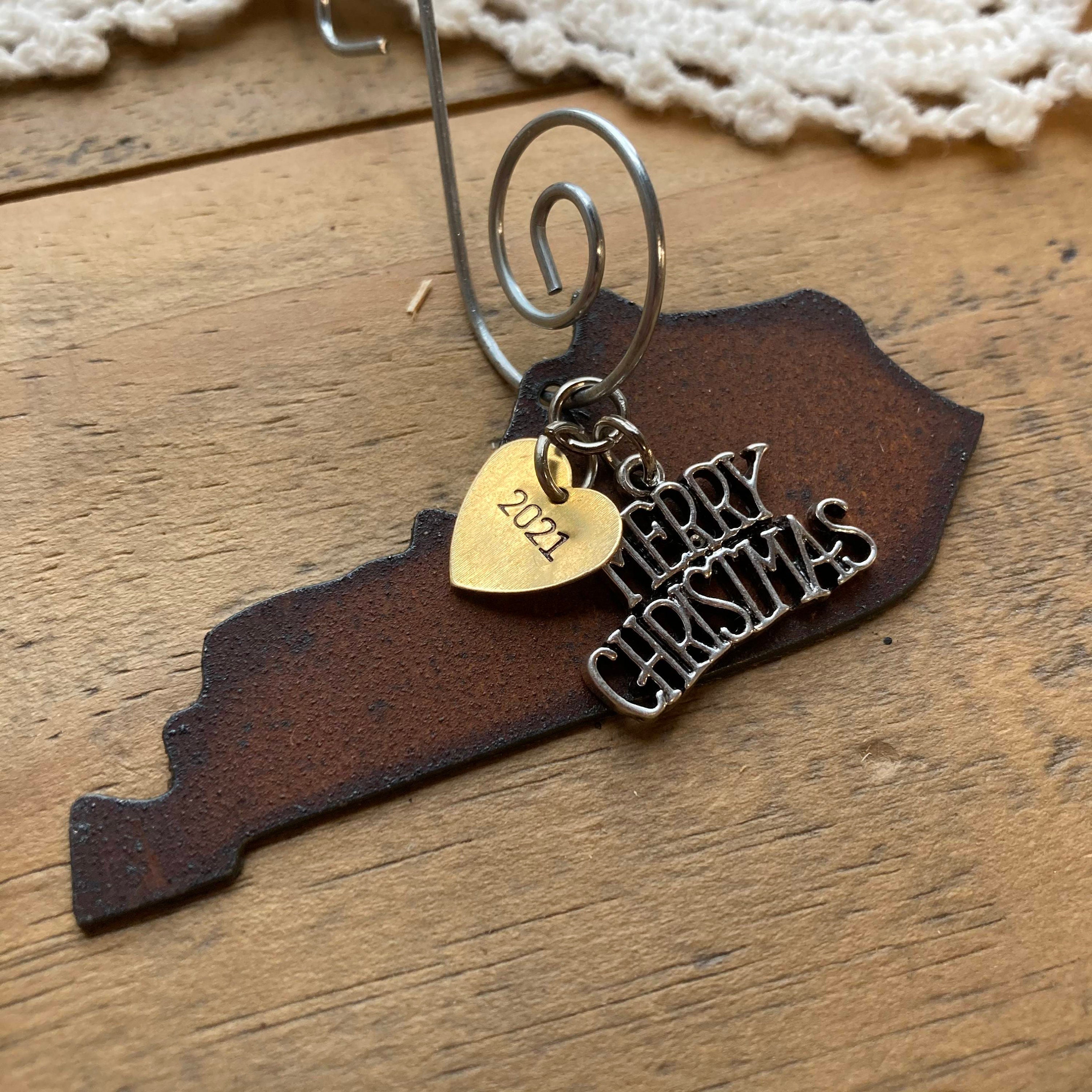 KENTUCKY Christmas Ornament MEDIUM 3 Kentucky Etsy