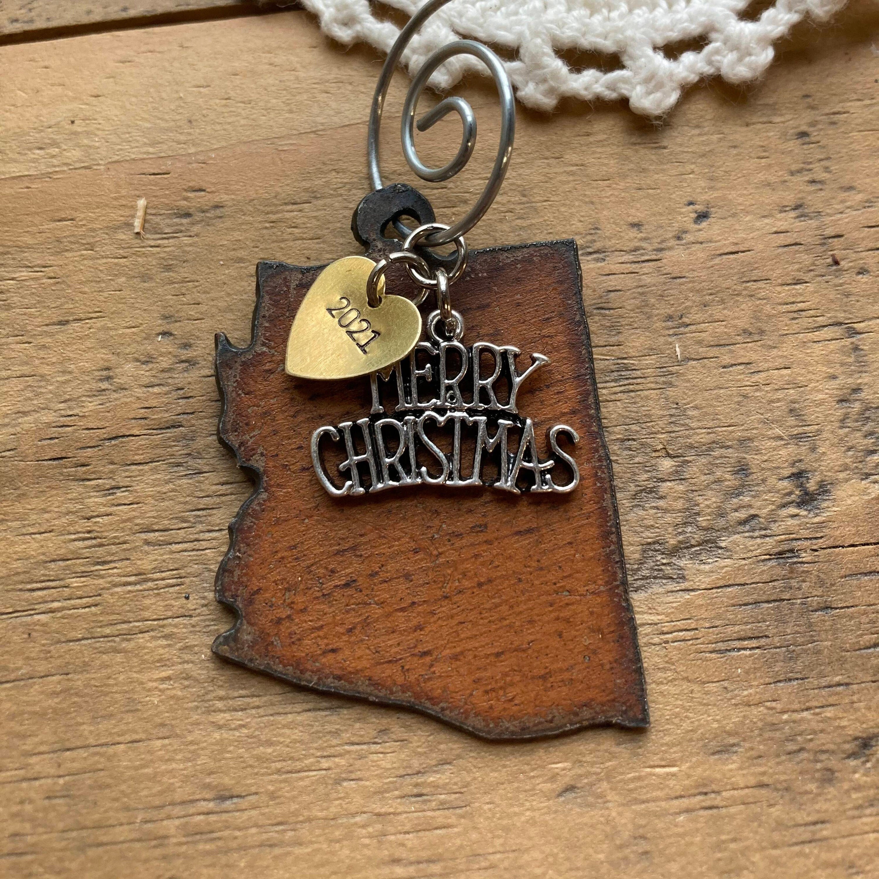 ARIZONA Christmas Ornament Arizona Gift Arizona Souvenir Etsy