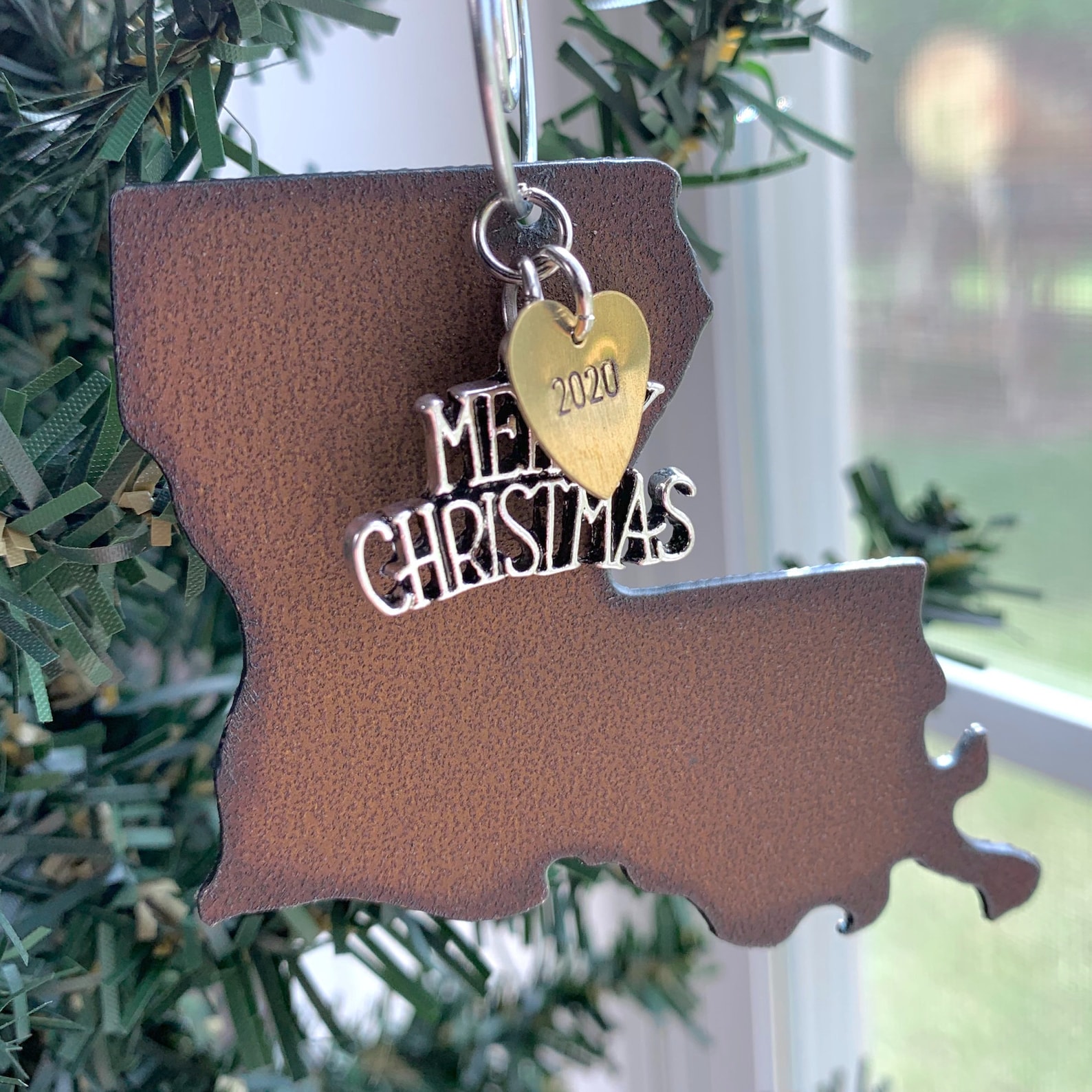 LOUISIANA Christmas Ornament Louisiana Gift or Stocking | Etsy