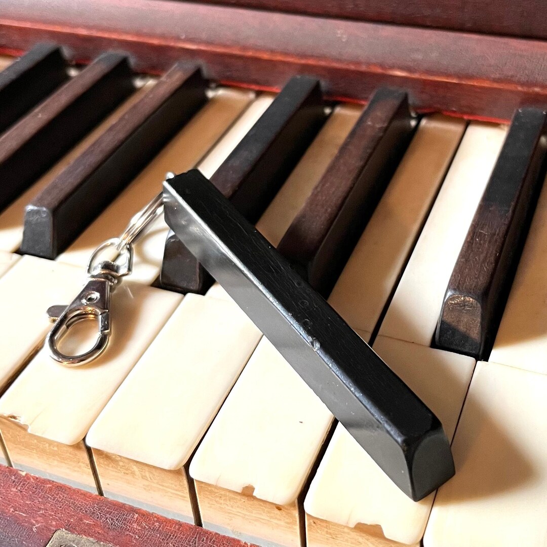 Piano Key Keychain Personalized Music Gift for Musician Music Lover Gift for Pianist Gift for ...
