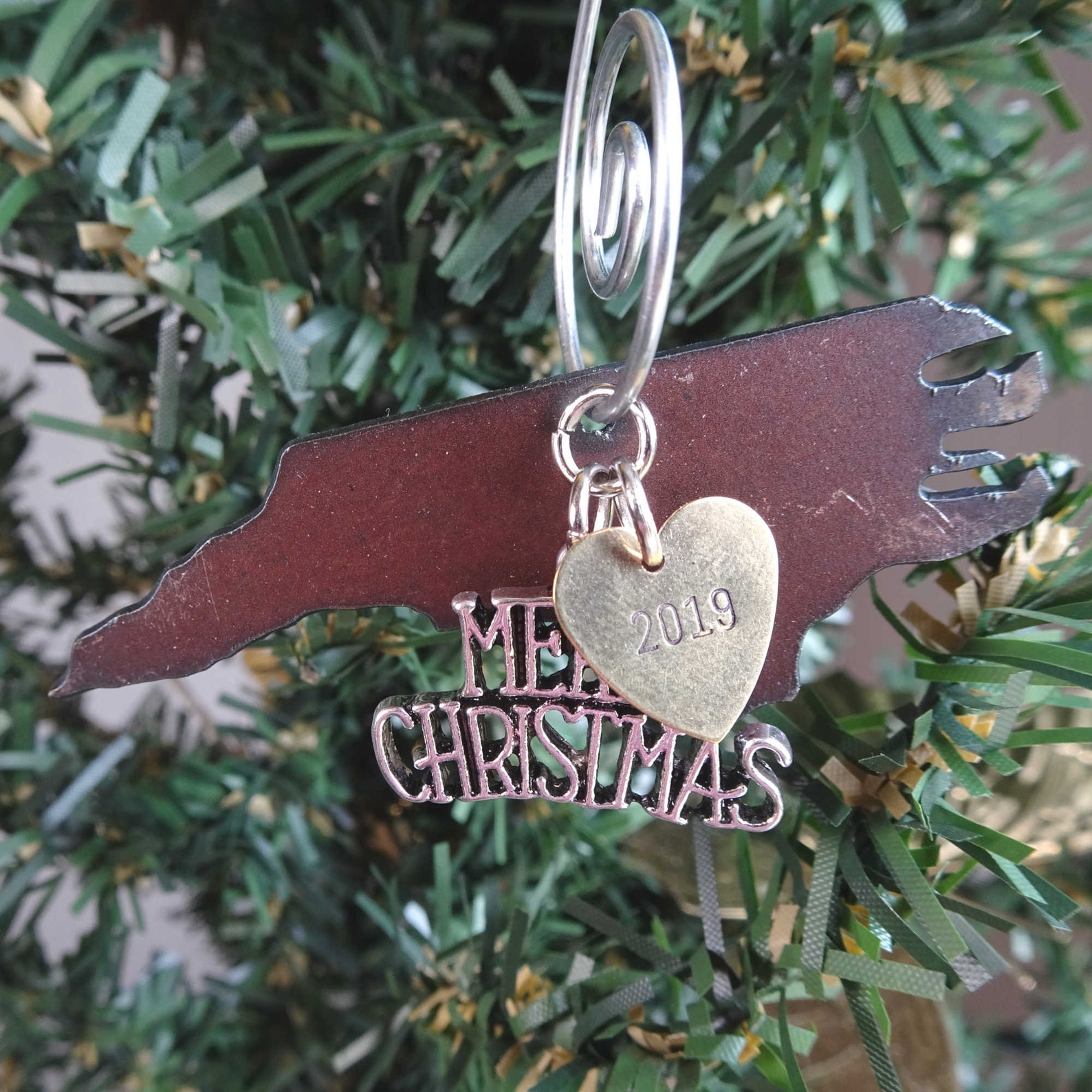 NORTH Carolina Christmas Ornament SMALL 2 2021 North Etsy