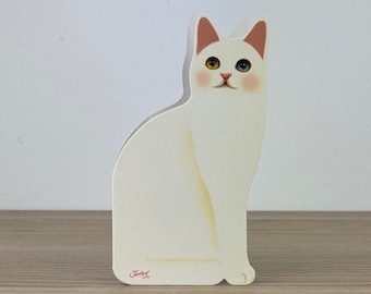 Cat Pop Up 3D Card Greeting Card with Cute Standing Animals for Birthday Celebrations