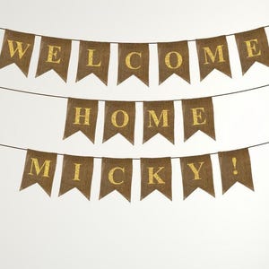 Banderines personalizados personalizados, decoraciones para fiestas hechas a mano, personalizados