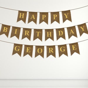 Banderines personalizados personalizados, decoraciones para fiestas hechas a mano, personalizados