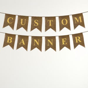 Banderines personalizados personalizados, decoraciones para fiestas hechas a mano, personalizados