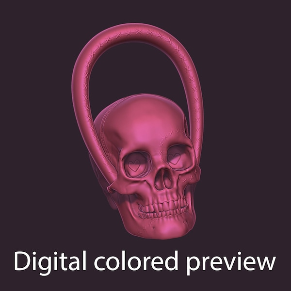 Skull Bag Purse for Doll BJD Monster Rainbow Shadow High stl 3d print file