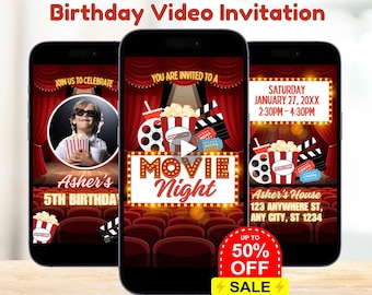 Hotel Transylvania Halloween Video Invitation: Animated Digital Evite (Editable Template)