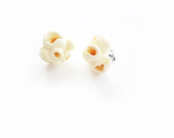 popcorn earrings