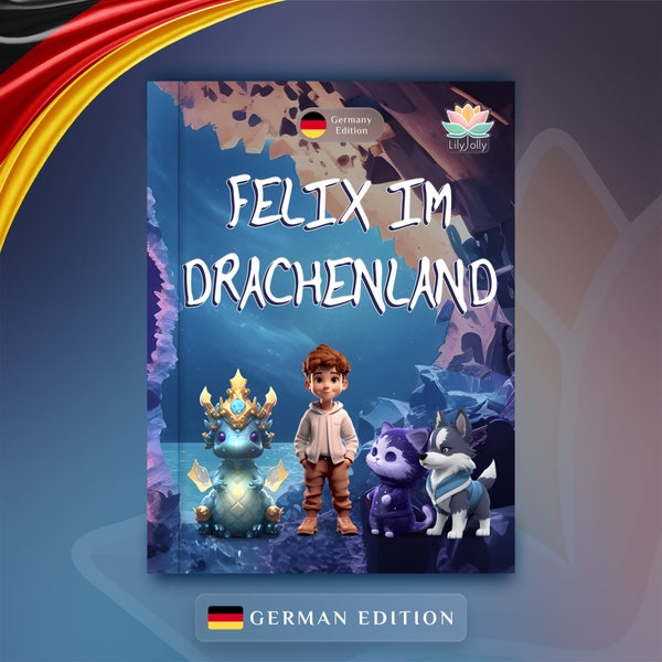 Personalisieren Buch für Alter 3 bis 9 - Custom Kindergeburtstag Buch, Kind Name Personalisierung, besondere Geburtstagsgeschenk,Drachenland