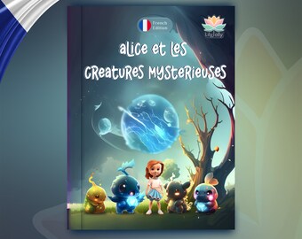Libro personalizzato per bambini, creature misteriose, bambini 2+, libro con 28 pagine, animali, cadeau d'anniversaire per bambini