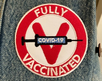 Vaccinated PATCH - Vollständig geimpft - 7,5 cm