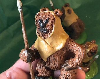 Ewok Caganer Star Wars Nativity Figurine Funny Christmas Gag Gift Limited