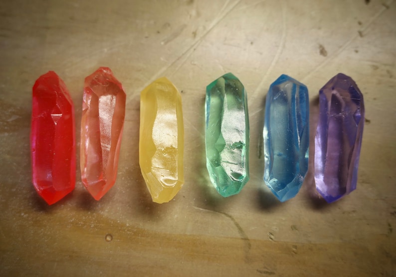 Colorful Kyber Crystals for Cosplay Healing Jewelry Etsy Ireland