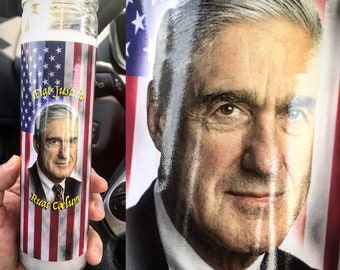 Robert Mueller Prayer Candle Political Satire Gift Anti Trump Novelty Candle
