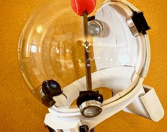 Ventilated Space Helmet Costume Cosplay Cooling Fan Astronaut Bubble Helmet Burning Man