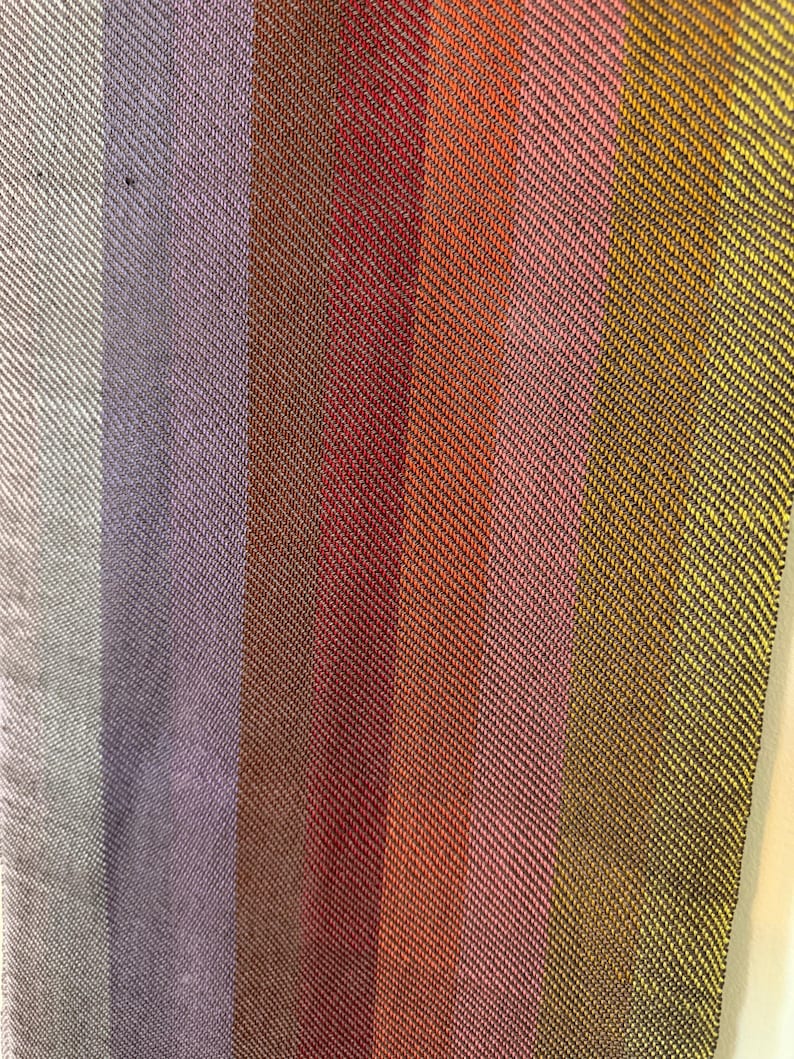 Regenboogsjaal van Tencel afbeelding 2