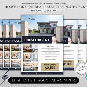 House for Rent Flyer, for Rent Flyer, House for Rent Advertisement ...