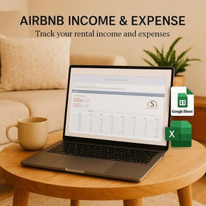 Airbnb Template Income and Expense Spreadsheet Airbnb Host Template Vacation Rental Property Management Vrbo Airbnb Bundle Profit and Loss