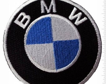 Logo Bmw écusson brodé applique thermocollant