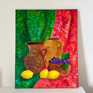 Nature morte acrylique image 1