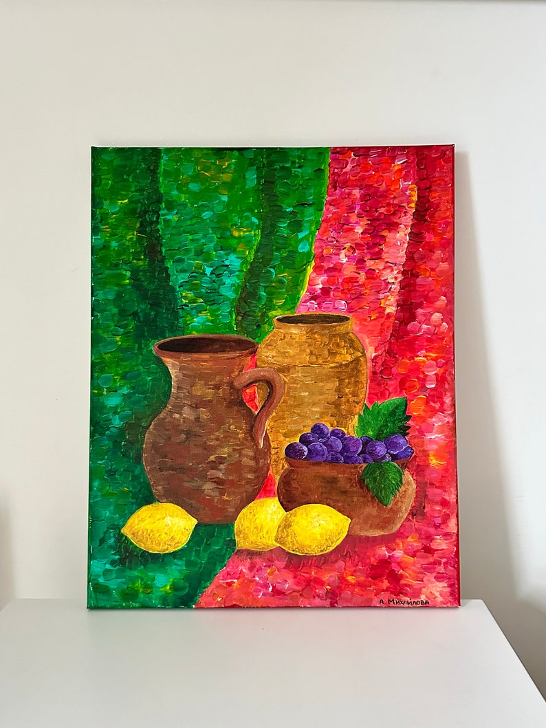 Nature morte acrylique image 1