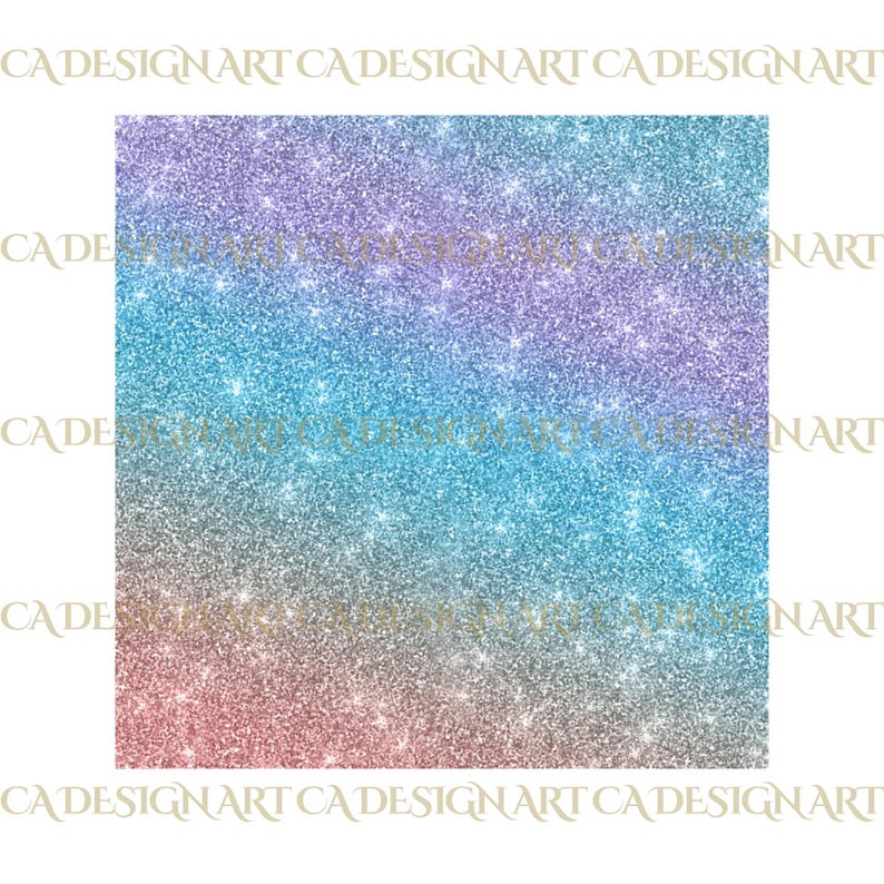 265+ Glitter Digital Paper, Seamless Rainbow Glitter Digital Paper ...