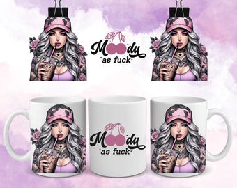 Sarcastic Mug Wrap Funny Quote Mug Wrap Sublimation Sarcastic Design Coffee Mug Sublimation 11oz 15oz Coffee Cup Wrap PNG Digital Download