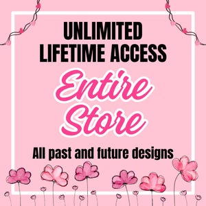 Lifetime Access Entire Store Bundle: Digital Designs (Google Drive)