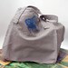 Handmade Fabric Grocery Reusable Bags with Block Print Images