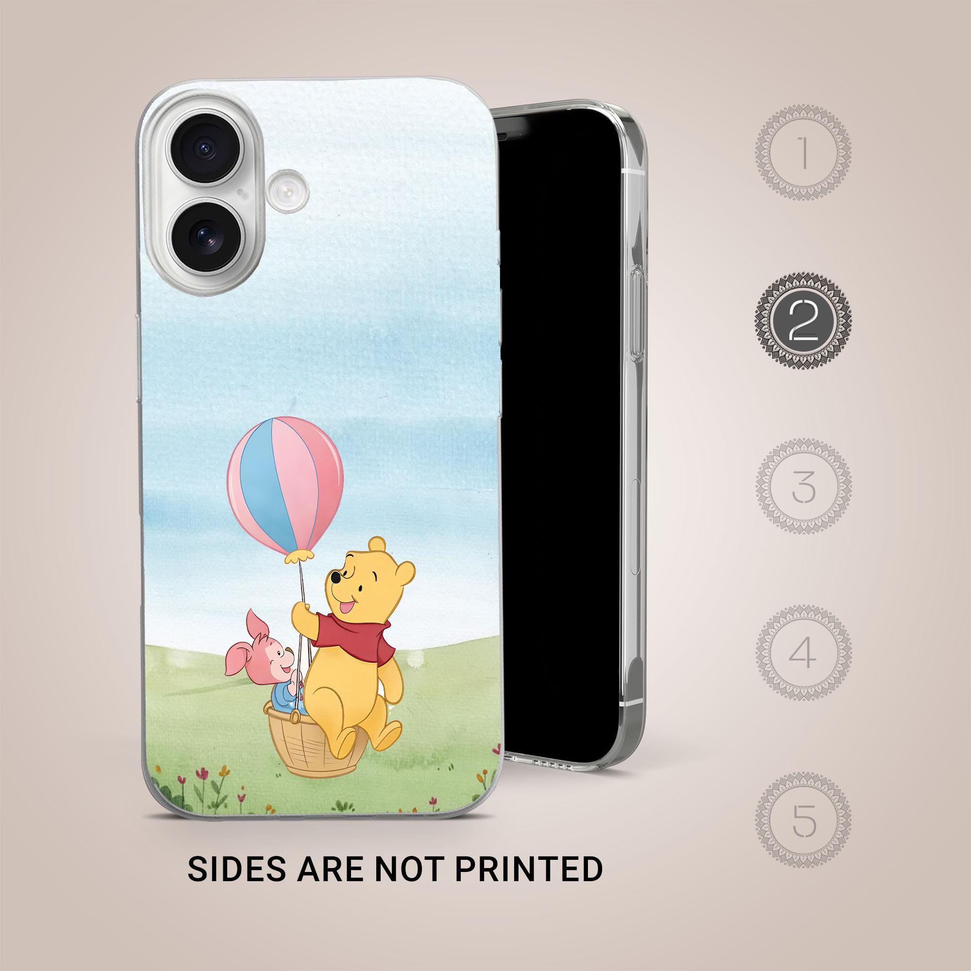 Winnie the Pooh Phone Case Artistic Cover for iPhone 17 Pro Max