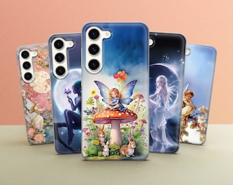 Fairy Goddess Celestial Phone Case for iPhone 17 Pro Max 16e 15 14 13 Samsung Galaxy S26 Plus S25 Ultra S24 FE A56 A36 Pixel 10a 10 XL 9a 8