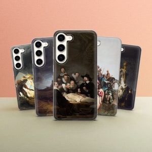 Custodia per telefono Renessance Rembrandt Painting Cover per Samsung Galaxy S25 ultra A36 A56 S24 Fe S22 A26 A14 A54 A53 S25 A34 iPhone 16 15 14 13