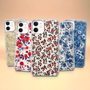 Wiltshire Coque de téléphone Liberty London pour iPhone 16 pro 15 14 13 12 Samsung Galaxy S25 Ultra S25 S22 S54 S24 FE A53 A35 A14 Pixel 9 8a 7