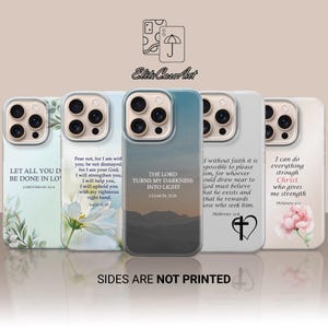Christian Bible Verse Phone Case: Inspirational Jesus Design for iPhone, Samsung Galaxy & Pixel