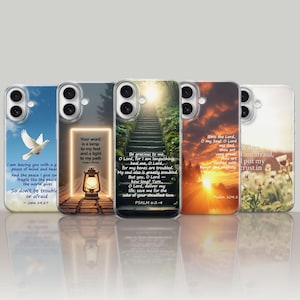 Bible Verse Phone Case: Christian Prayer TPU Gel Cover for iPhone, Samsung Galaxy & Pixel