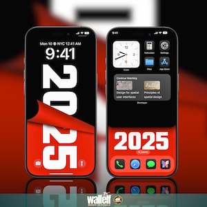 2025 iPhone Hintergrund | Minimalistisches Lock & Home Screen Design | 4K Digitaler Hintergrund | Perfekt für iOS Themes｜47