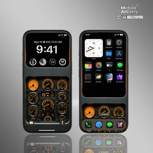 Retro Cockpit iPhone Wallpaper | Vintage Aviation Instrument Background | Industrial Steampunk Lock Screen | Android Wallpaper HD