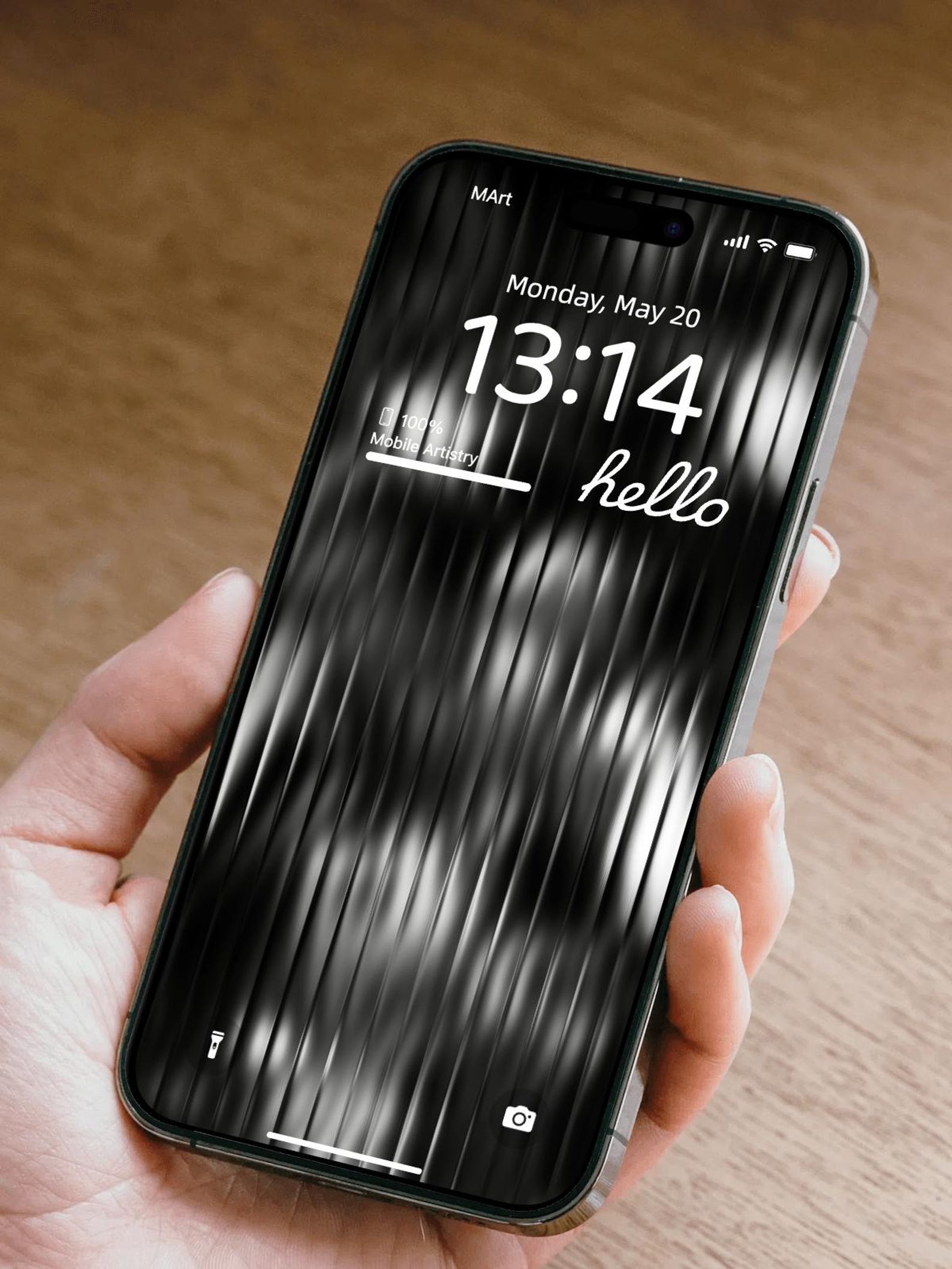 Black Ribbed Glass Texture Phone Wallpaper for iPhone & Android ...