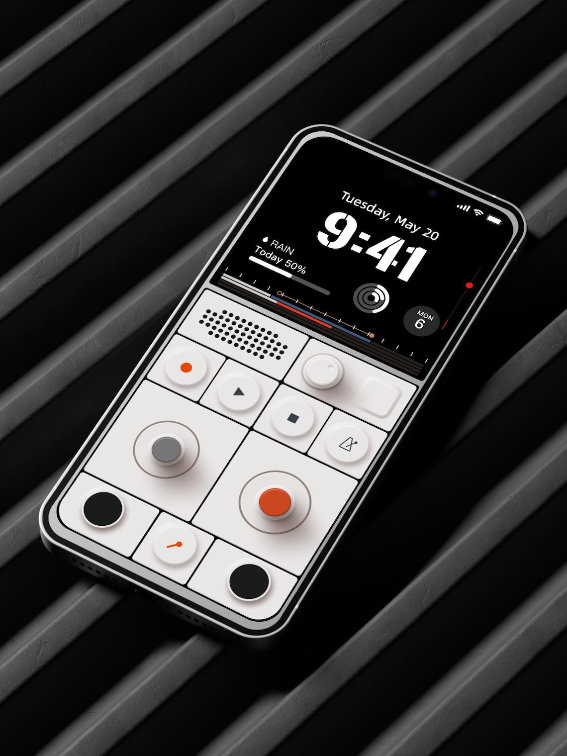 Hidden Voice Activated Recorder Wallpaper For Iphone