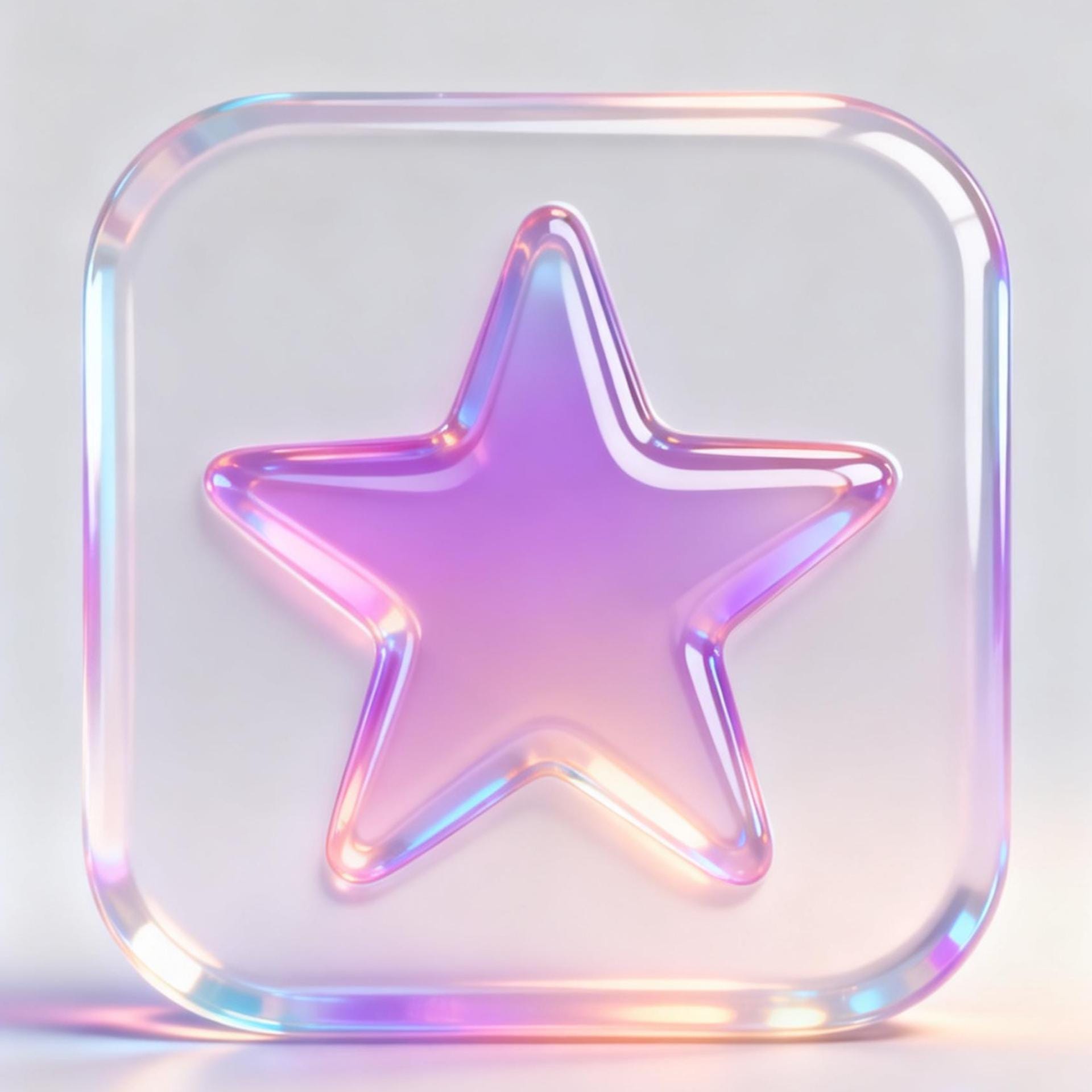250 Crystal Glass App Icons – Iridescent 3D Prism Theme for Ios ...