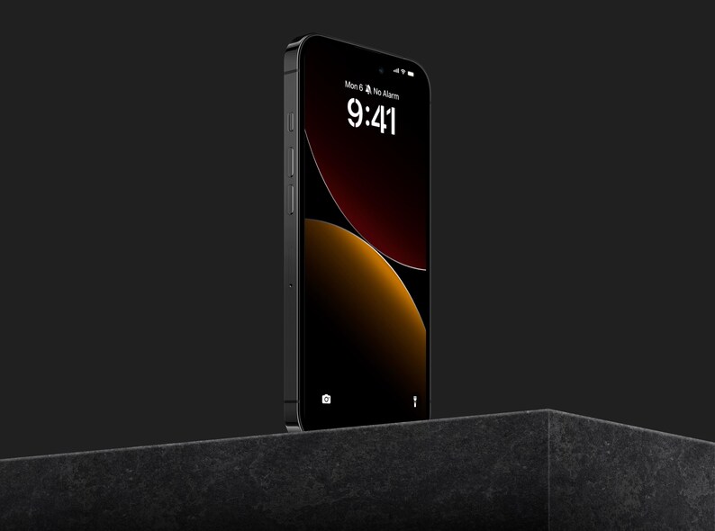 the new iphone 11 is displayed on a black background