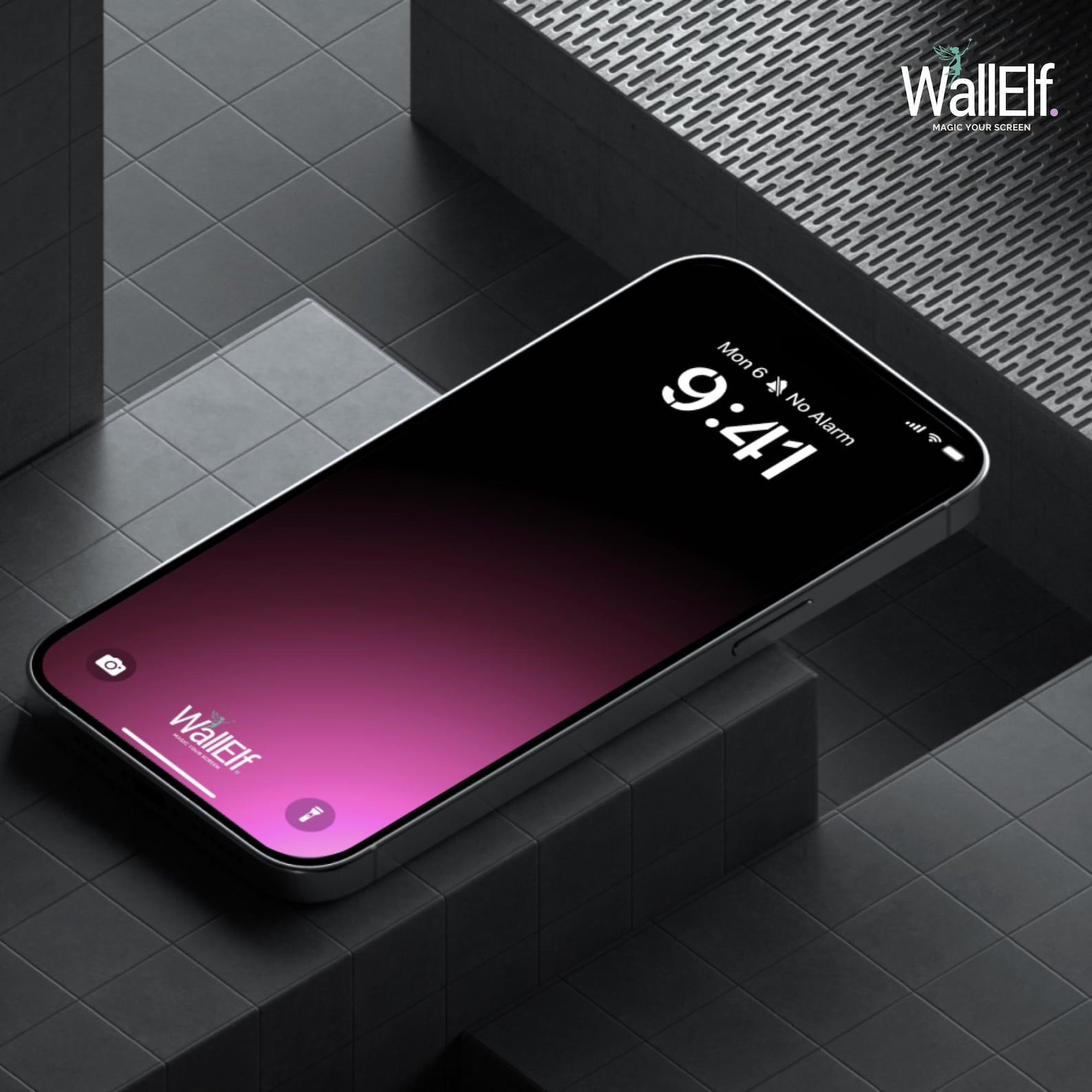 Gradient Glow Wallpaper | Set of 3 | Elegant Dark Tones for iPhone ...