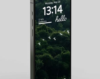 Fondo de pantalla para teléfono 4K de pájaros en el bosque: escena de naturaleza serena para iPhone y Android