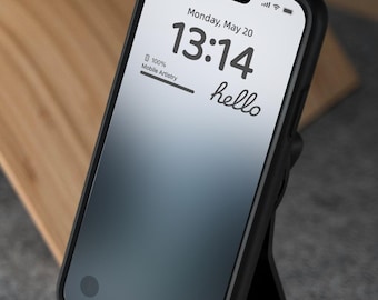 Sleek Foggy Gradient 4K UHD Phone Wallpaper for iPhone  Android - Minimalist Modern Design