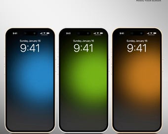 Vibrant Gradient 4K Phone Wallpaper | Minimalist iPhone & Android Backgrounds (Digital Download)