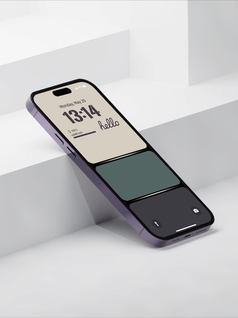 a cell phone case with an advertisement on it